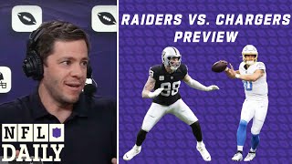 NFL Daily RaidersChargers Preview [upl. by Dirgni]