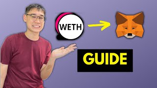 EASILY Add Wrapped Ethereum WETH To Your Metamask Wallet [upl. by Patman664]