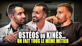 OSTÉO VS KINÉ  LEQUEL est le PLUS EFFICACE  On met fin du débat avec Julien kiné et ostéopathe [upl. by Ahsiak]