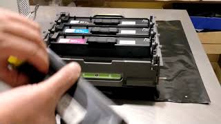 How to replace reset drum unit brother MFC8900CDW DR431CL DR431CL [upl. by Hgielrahc]