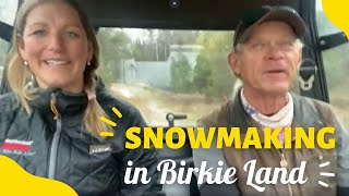 Snowmaking in Birkie Land [upl. by Sibyls]