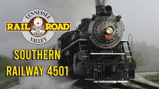 SOUTHERN 4501 Southern Steam Train Pride is Back [upl. by Nofets478]