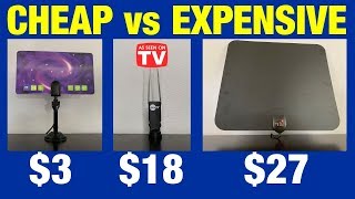 Indoor TV Antennas Compared Cheap vs Expensive [upl. by Vitek854]