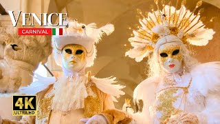 🌟Most Exciting Moments at Venice Carnival 2024 in 4K [upl. by Gates]