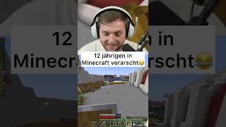 12 jährigen in Minecraft verarscht😂 [upl. by Flavian622]