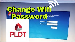 How to Change PLDT Wifi Password [upl. by Aon217]