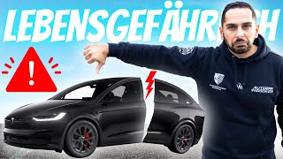 ❌ 150000 € Tesla Neuwagen Schrott 🪫 Mein Schlechtestes Auto Lebensgefährliche Mängel [upl. by Fitalludba]