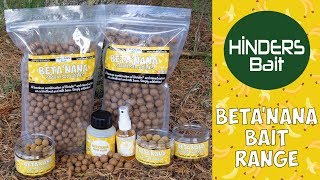 Carp Fishing Bait Boilies  Hinders Betanana Bait Range [upl. by Eillat]