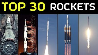 Top 30 Tallest Rockets Launched in the World [upl. by Eul493]