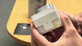 Nuki Smart Lock Pro 4 Generation White Unboxing Video no comment HD [upl. by Nnyltiac97]