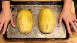 How To Cook Perfect Spaghetti Squash Tutorial [upl. by Penni997]