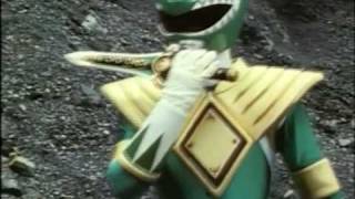 Mighty Morphin Power Rangers Red ranger vs Green ranger [upl. by Brynna]