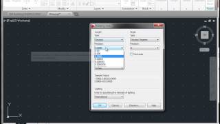 AutoCAD Start a New Drawing Set Units and Grid [upl. by Nigen]