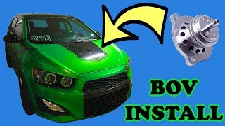 Chevy Sonic BOV Install Atmospheric Bypass Valve [upl. by Girand232]