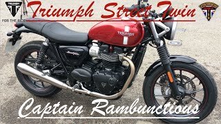 Triumph Street Twin  1st Ride amp Review [upl. by Bollay]