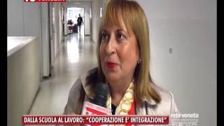 TG VENEZIA martedì 17 maggio 2016  DALLA SCUOLA AL LAVORO “COOPERAZIONE E’ INTEGRAZIONE” [upl. by Montana742]