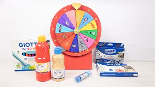 Cómo crear una ruleta de la suerte casera  Manualidades para niños [upl. by Notsecnirp95]