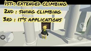 How to Climb in Human Fall Flat AndroidIOS  Extended amp swing climbing  humanfallflat [upl. by Mersey860]