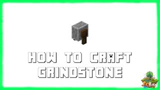 ✔ Minecraft 1181 How to Craft Grindstone 2022 [upl. by Hershell636]