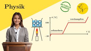 Schmelzwärme und Verdampfungswärme  Phasenübergänge  Wärmemenge für schmelzen und verdampfen [upl. by Etirugram]