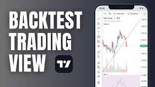 How to Backtest on Tradingview Mobile StepbyStep [upl. by Lexy]