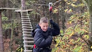 Bedgebury Go Ape Treetop Challenge [upl. by Yesak]