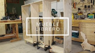 Como hacer un Mueble Librero  Parte 1 [upl. by Caryl453]