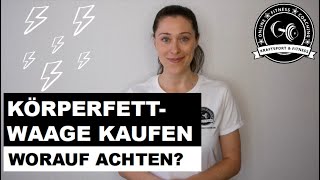 Körperfettwaage kaufen Worauf achten 2022 [upl. by Nnawtna]