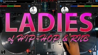 Ladies Hip Hop amp RampB Mix First Mix on Turntables  Dan Alex [upl. by Nnairet13]