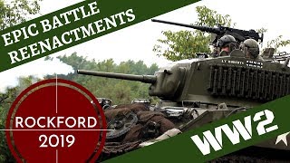 Epic WW2 Reenactment  Rockford 2019 [upl. by Gnik]