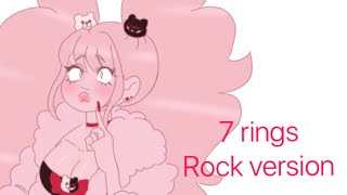 Nightcore  7 Rings ROCK VERSION [upl. by Artimas904]