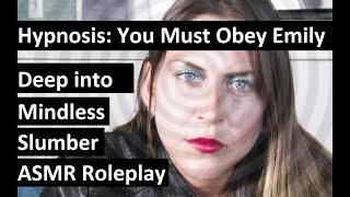 Direct command hypnosis  Hypnotist Emily melts your mind ASMR Yandere hypnotherapy Roleplay 催眠術 [upl. by Curkell178]