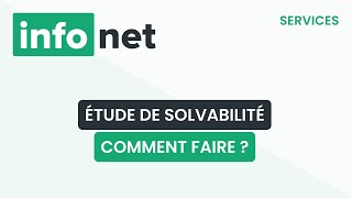 Comment mener une étude de solvabilité  définition aide lexique tuto explication [upl. by Erreip]