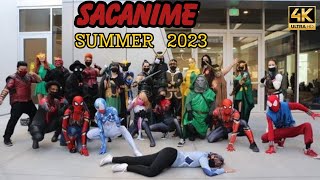 4K SacAnime Summer 2023 Walking Tour  September 13  Sacramento California [upl. by Marybella]