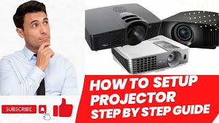 How To Set up Projector  step by step guide [upl. by Brunelle911]