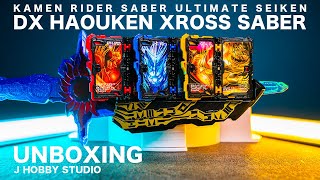 Kamen Rider Saber DX Haouken Xross Saber  Unboxing and Henshin Sound with English Sub [upl. by Deedahs456]