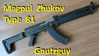 Pimp my Type 81 rifle with Magpul Zhukov stock amp handguard [upl. by Trik]