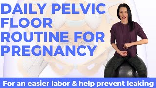 Pelvic Floor Exercises For Pregnant Women [upl. by Erfert]