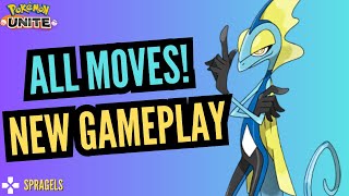 Pokemon Unite INTELEON Moveset amp NEW Gameplay [upl. by Molini]