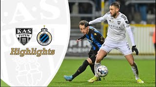 Highlights Matchday 28 KAS Eupen vs Club Brügge 13 [upl. by Eno]