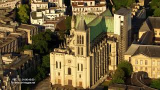 Aerial Footage  The Basilica Cathedral of SaintDenis  93 SeineSaintDenis [upl. by Edda]