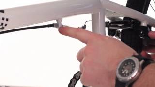 Diamondback Tech BMX Brake Cable Installation and Adjust [upl. by Rehptosirhc164]