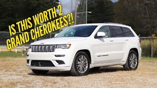 2017 Jeep Grand Cherokee Summit Review Is This SUV Worth 2 Grand Cherokees [upl. by Feeney]