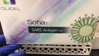 How To Perform The SARS Antigen COVID Test on Sofia 2 [upl. by Joela175]