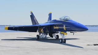 BLUE ANGELS SUPER HORNET FINAL PAINT TIMELAPSE [upl. by Annahsed]