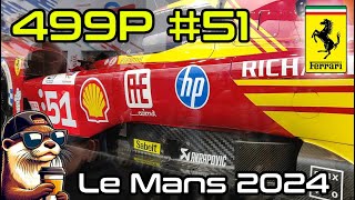 Ferrari 499P 51  LeMans24 2024 🤩🤩🚀🚀 24heuresdumans 24hoursoflemans FerrariHypercar shorts [upl. by Yarahs889]