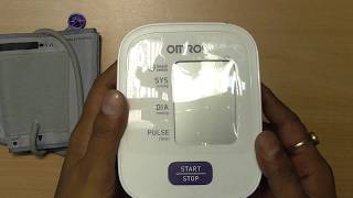 Omron HEM 7120 Automatic Blood Pressure Monitor HINDI TECHNICAL ASTHA [upl. by Arrak]