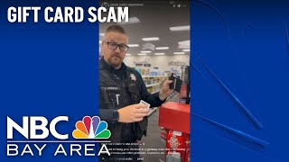 Pinole police send warning about new gift card scam [upl. by Grider]