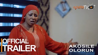 Akosile Olorun Yoruba Movie 2023  Official Trailer  Now Showing On ApataTV [upl. by Jeconiah]