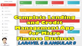 Lending and Credit Management App for Micro Finance Business  Free Source Code Download [upl. by Eelrac]